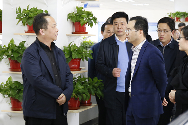 河北省工信厅厅长龚晓峰一行莅临918博天堂股份考察指导事情